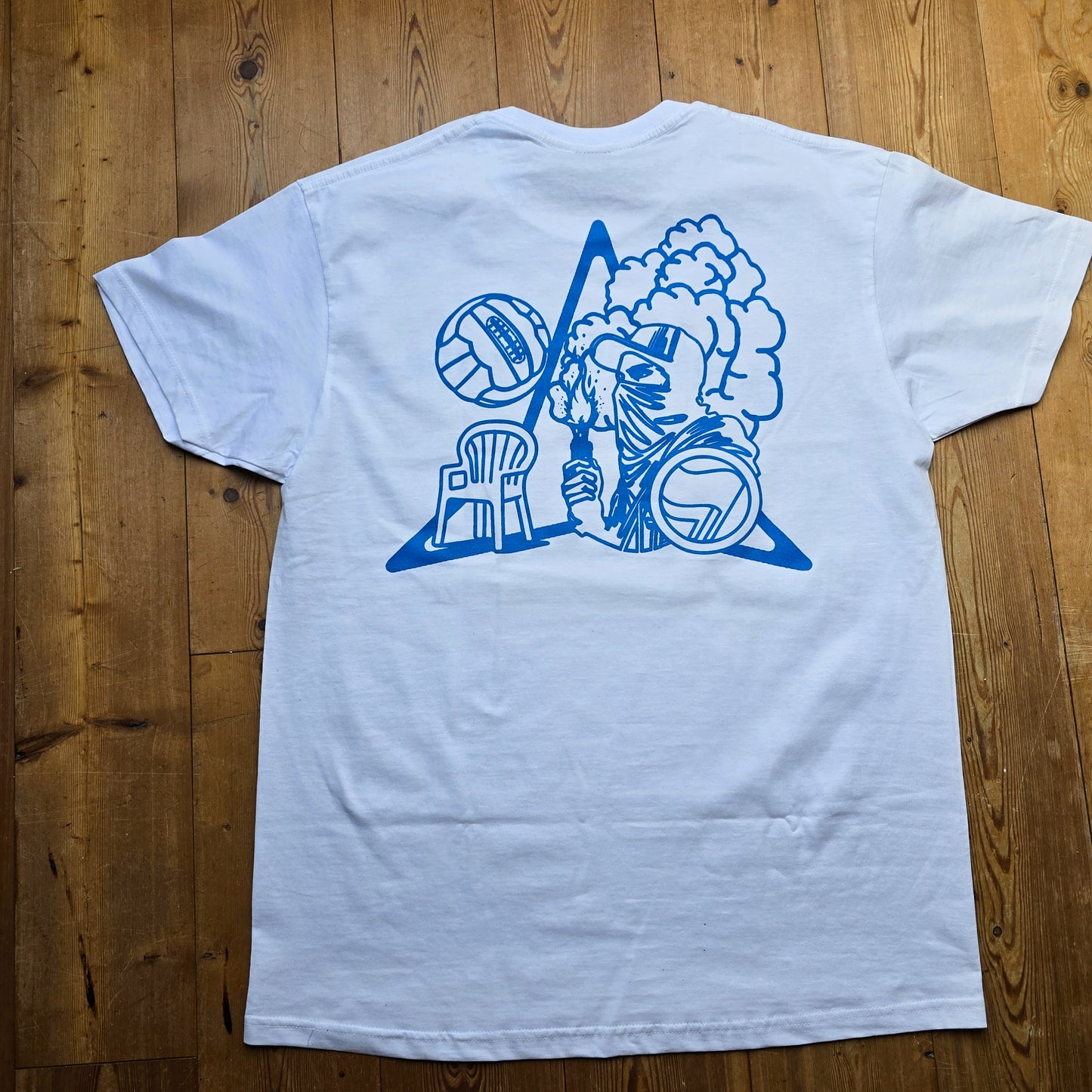 Trouble Shirt (Blau/Weiß) Limited Edition 50 Pcs
