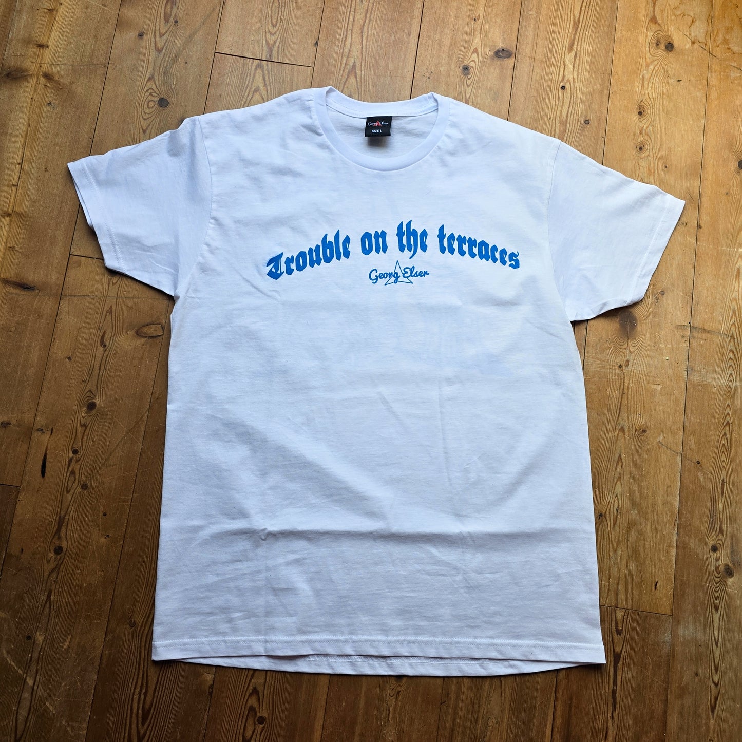 Trouble Shirt (Blau/Weiß) Limited Edition 50 Pcs