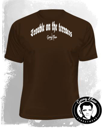 PRE-ORDER Trouble Shirt (Weiß/Braun) Limited Edition 50 Pcs