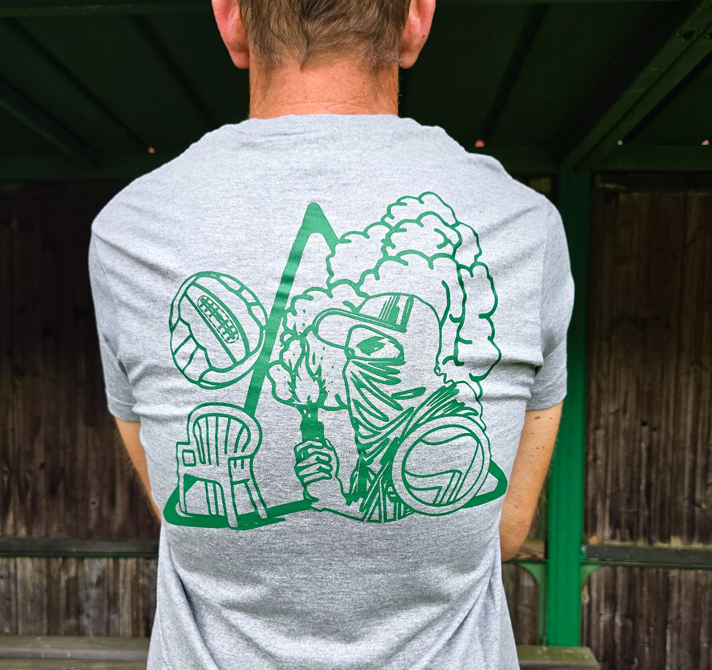 Trouble Shirt (Grün/Grau) Limited Edition 50 Pcs