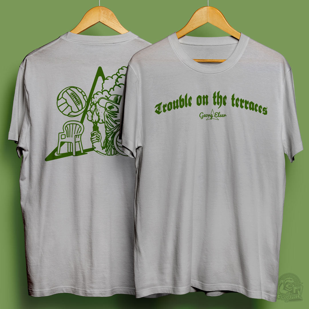 Trouble Shirt (Grün/Grau) Limited Edition 50 Pcs